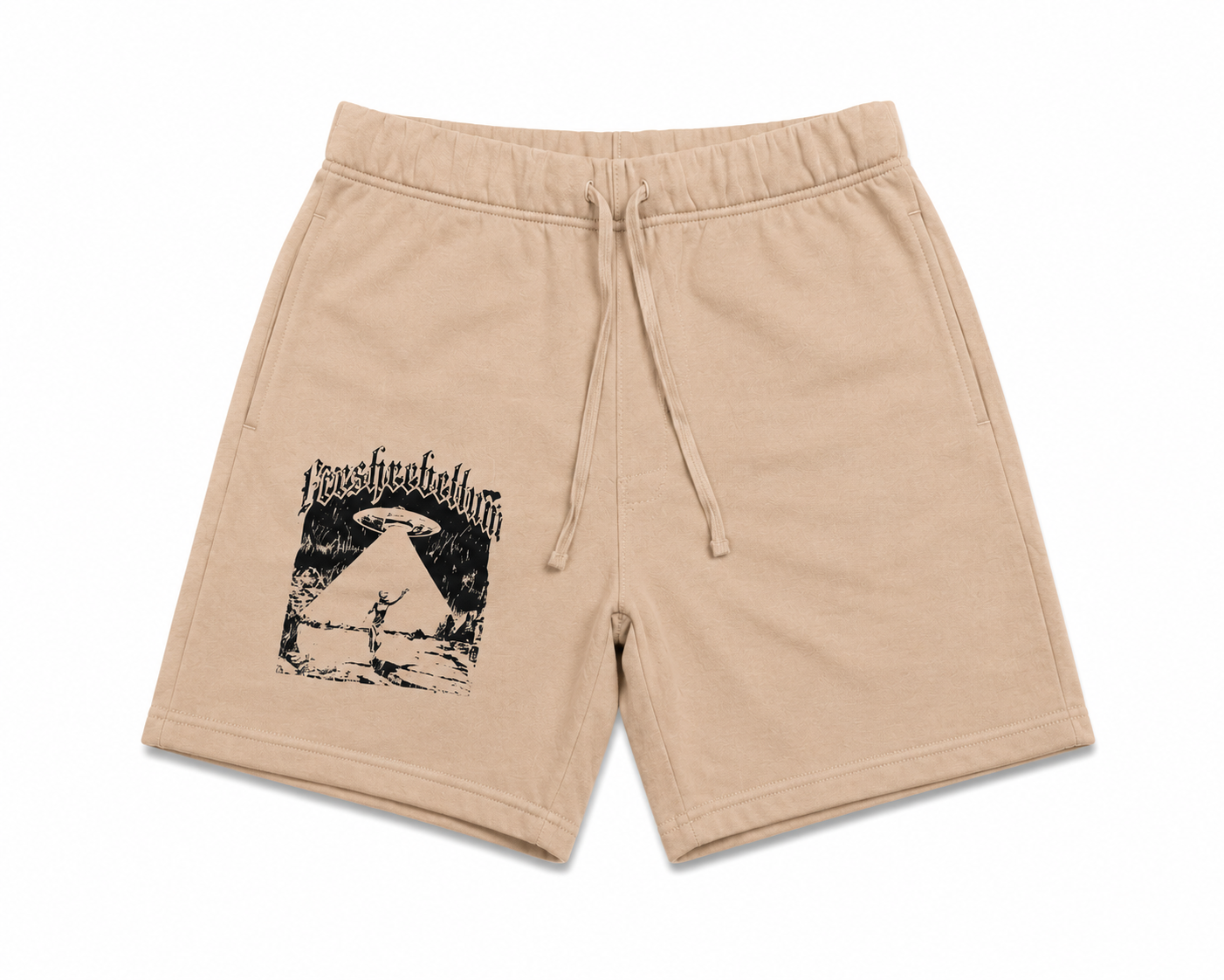 FRESHREBELLUM ABDUCTION FLEECE SHORTS