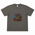 Freshrebellum Girl Club Summer Tee – Vintage Charcoal