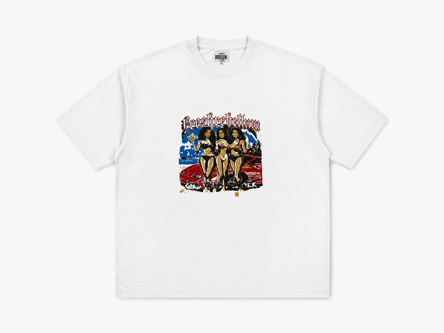 FRESHREBELLUM GIRL CLUB SUMMER TEE